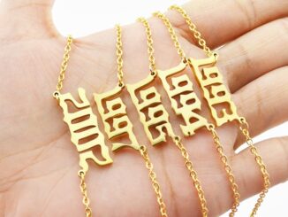 เครื่องประดับแฟชั่นสร้อยคอโซ่ยาวสีทองสีเงินสําหรับผู้ชายผู้หญิง