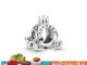 ส่งฟรี PANDORA Charm Shining Crown Carriage String Decoration Simple Design Bracelet Fashion สร้อยข้อมือ เครื่องประดับ พร้อมส่ง แท