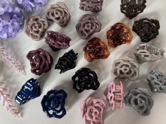 กิ๊บหนีบผมเกาหลี Rose  นำเข้าจากเกาหลี ของแท้ คุณภาพเยี่ยม สวยมาก หนีบง่าย ใช้ดี  Made in Koreaของแท้