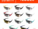 [Code 12DD34] แว่นกันแดด POC Aim Collection 2022 แว่นปั่นจักรยาน