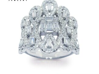 Memorine Jewelry แหวนเงินแท้ 925 ฝังเพชรสวิส (CZ) : ONLR496