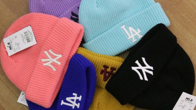 MLB บุคลิกภาพ คลาสสิก หมวกถัก
