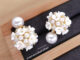 ✨Flower bloom earrings ⭐️รุ่นนี้งานใส่หน้ามุกตัวดอกไม้เป็นทับหลัง ใส่แล้วรับประกันความหวานมดขึ้นเลยค้า ก้านเงินเเท้ค่ะ