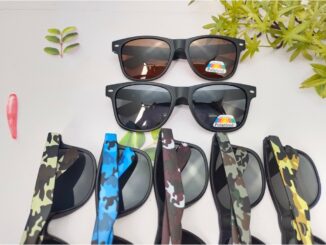 แว่นกันแดด เลนส์ polarized ตัดแสงสะท้อน ขาสปริง ขาทหาร  782HB