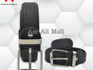 Am Ali Mallเข็มขัดแฟชั่น ผู้ชาย หนังPU