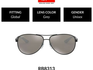 Ray-Ban Polarized - RB8313 002/K7  size 61 แว่นตากันแดด