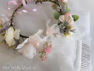 มงกุฎดอกไม้งานสวยหลากหลายโทนสี
