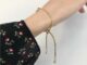 สร้อยข้อมือปรับระดับได้สไตล์เรียบง่ายสําหรับผู้หญิง