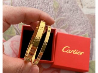 พร้อมส่งกำไลเล็ก14ซม กำไลข้อมือสลักน๊อต 1:1 สแตนเลสเคลือบ18ทองK
