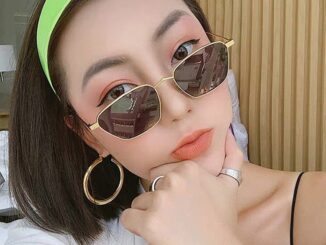 แว่นตากันแดดสําหรับสตรีกรอบโลหะขนาดเล็กทรงสี่เหลี่ยมหรูหราป้องกัน Uv400 สไตล์วินเทจ 2021