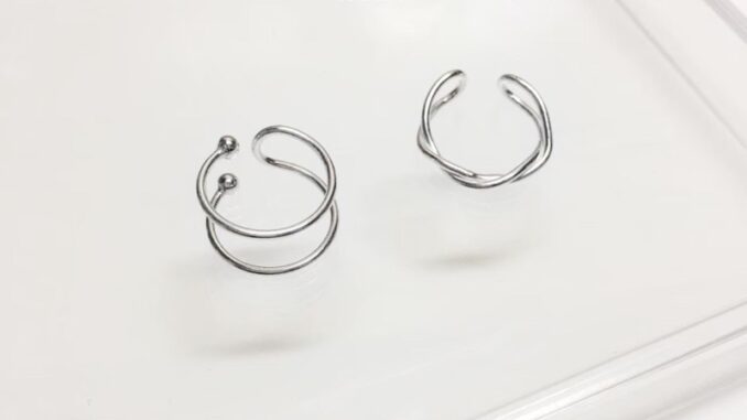 ⟡ myjew.k ต่างหูหนีบเงินแท้ : ต่างหูหนีบ earcuff ราคาต่อ 1 ชิ้น