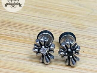 จิวหูกางเขน สไตล์โครมอาร์ท Cross Chrome Hearts จิวเกาหลี วินเทจ