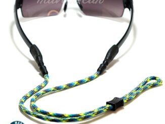 สายคล้องแว่น Croakies รุ่น Terra Combo XXL / Tite End Electric Blue Multi