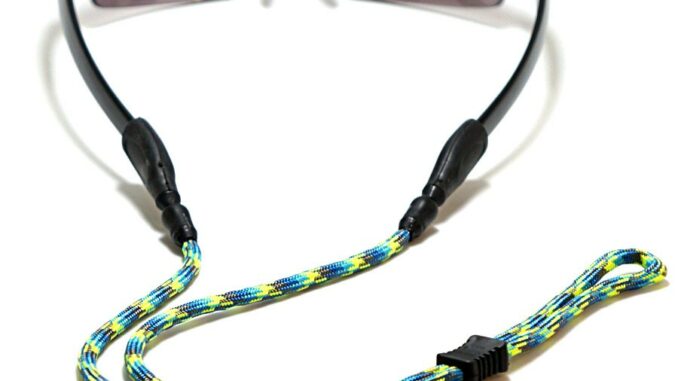 สายคล้องแว่น Croakies รุ่น Terra Combo XXL / Tite End Electric Blue Multi
