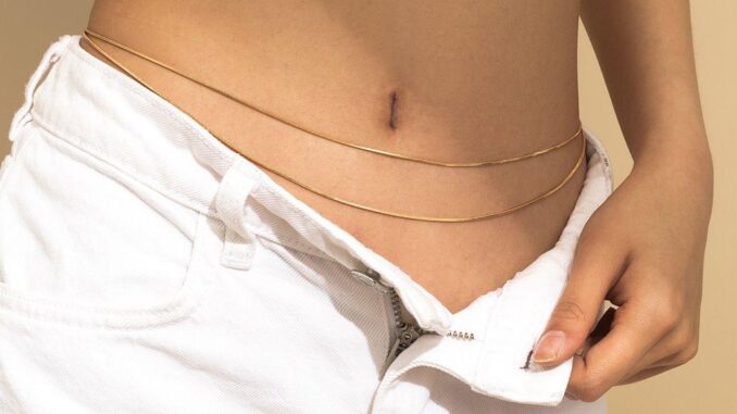 Guadalupe สร้อยคล้องเอวสายโซ่ปรับระดับได้สไตล์วินเทจสําหรับผู้หญิง