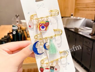 เข็มกลัดคนท้อง ลายน่ารัก สไตล์เกาหลี   พร้อมส่ง  มีให้เลือก 16 ลาย
