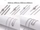 สร้อยคอโซ่ สเตนเลส 304 พร้อมตะขอก้ามปู สีสเตนเลส 40 ซม. ~ 50 ซม. 5-20 ชิ้น