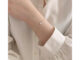 A.piece  กำไลเงินแท้ [all silver 925] Heart shell bracelet(352)