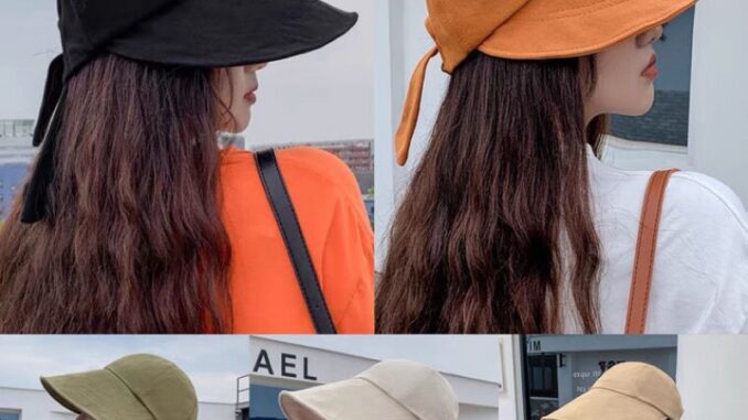[Hat] หมวกปีกกว้าง กันแดด ป้องกันรังสีอัลตราไวโอเลต แฟชั่นฤดูร้อน สําหรับผู้หญิง