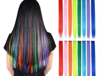 HOT  Hair Piece Color แฮร์พีช ช่อไฮไลท์ วิกผมผู้หญิงหลากสีวิกผมมนุษย์วิกผม 55 ซม กิ๊บช่อผม ไฮไลท์