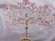 มงกุฎแต่งงาน Rhinestone และ Tiaras เครื่องแต่งกายอุปกรณ์ผมปาร์ตี้เจ้าหญิง Headbands สําหรับอุปกรณ์ผมสาว