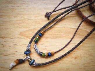 พร้อมส่ง! สร้อยถักสไตล์โบฮีเมียน Bohemian vintage style necklace