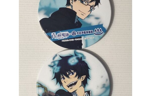 Sale!! เข็มกลัด Blue Exorcist (10cm.)มีตำหนิด้านหลัง ดูในรูปก่อนนะคะ