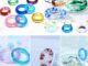 แม่พิมพ์ซิลิโคนเรซิ่นรูปแหวน 17 ช่องสําหรับทําเครื่องประดับ Diy