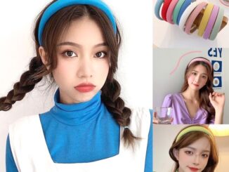 ที่คาดผมเกาหลี คาดผมฟองน้ำ headband คาดผมพาสเทล