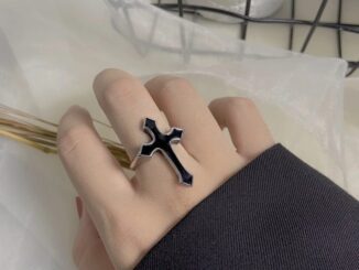 [เครื่องประดับ] แหวนแฟชั่นวินเทจเรียบง่ายสําหรับผู้ชายผู้หญิง