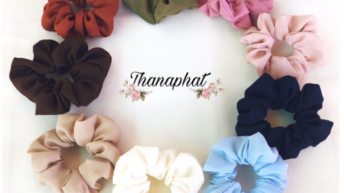 ยางมัดผมสีพื้นผ้าโพลีเอสเตอร์เหมาะกับทุกสภาพเส้นผม ยางมัดผมสีพื้นผ้าโพลีเอสเตอร์เหมาะกับทุกสภาพเส้นผม