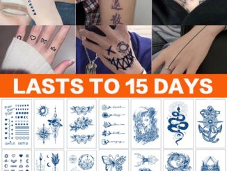【COCO Magic tattoo】สติกเกอร์รอยสักชั่วคราว กึ่งถาวร กันน้ํา ติดทนนาน 15 วัน 18 ซม.*11 ซม.