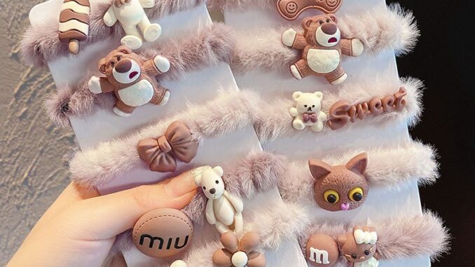 ยางรัดผม ลายการ์ตูนน่ารัก ขนาดใหญ่ สําหรับผู้หญิง
