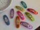 Transparent Jelly Color Bangs Hairpin Korean Sweet and Cute Hair Clip