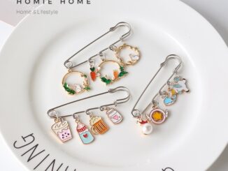 ็HH-446 เข็มกลัดคนท้อง ลายการ์ตูนน่ารัก สำหรับใช้ติดเส้นผ้า ติดกระเป๋า พร้อมส่ง