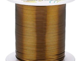 ม้วนลวดทองแดง 20 Gauge 0.8 มม. 30 ม./ม้วนสําหรับทําเครื่องประดับหัตถกรรมสีบรอนซ์