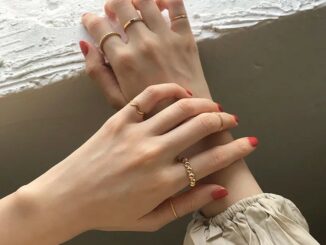 ชุดแหวนแบบเปิดหลายชั้นสไตล์ย้อนยุค 5 ชิ้น / ชุด