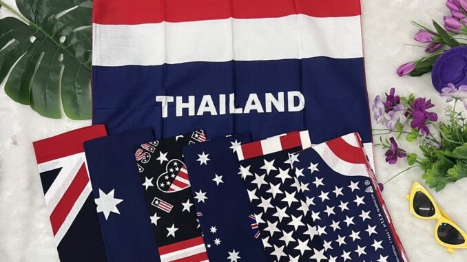 35บาทพร้อม้สง ผ้าพันคอ เช็ดหน้า โพกหัว อื่นๆสายวินเทจต้องมีแล้ว