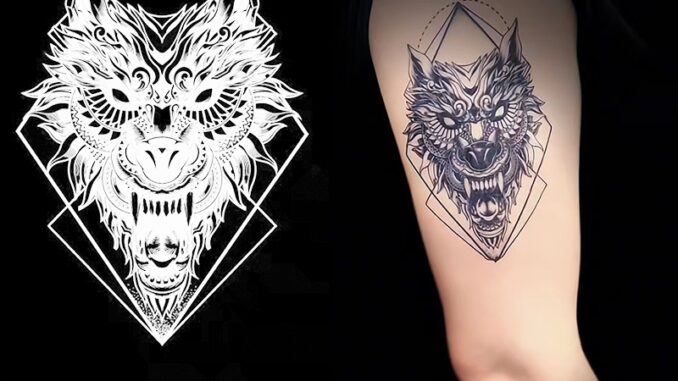 【COCO Magic tattoo】สติกเกอร์รอยสักชั่วคราว กึ่งถาวร กันน้ํา ติดทนนาน 15 วัน 18 ซม.*11 ซม.