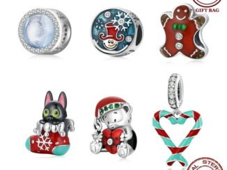 Bamoer Beads Christmas Eve Series 925 Silver Fashion Accessories Suitable For Diy Bracelets Scc20356