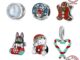 Bamoer Beads Christmas Eve Series 925 Silver Fashion Accessories Suitable For Diy Bracelets Scc20356