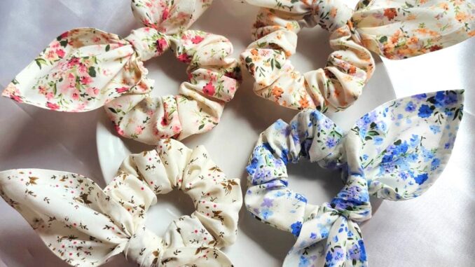 ยางรัดผม ( knot) แบบมีโบว์สวยๆ พร้อมส่ง
