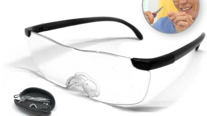 [  ส่งด่วน - ราคาถูก ] Big Vision Glasses แว่นตาขยาย แว่นอ่านหนังสือ สวมทับแว่นตาได้ ภาพชัด ไม่เบลอ