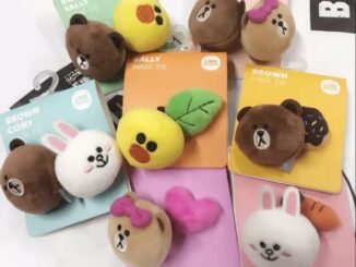 ยางรัดผม ยางมัดผม Line Friends Cony Bronw Choco ไลน์เฟรน บราว โคนี่