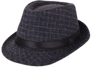 หมวกปานามาผ้า fedora  สต็อคส่งจากไทย