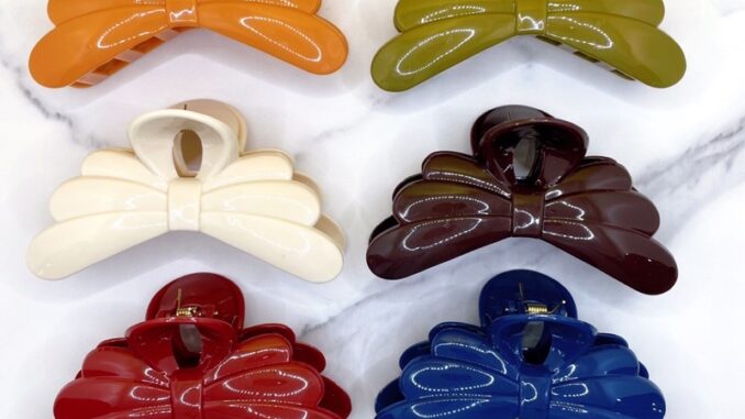 หนีบสามชั้น NC-36 (แพ้ค 6ชิ้น)  พร้อมส่ง #FCC #No1