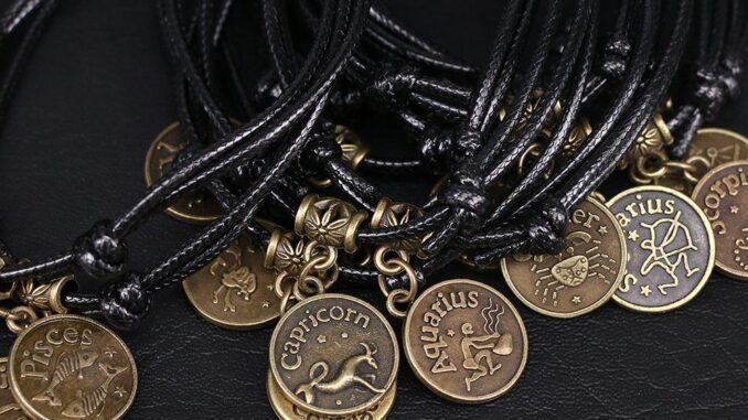 IVORY Ankle Chain 12 Constellations Men Foot Jewelry Anklet Beach Sandal Bracelet Fashion South Personality Foot Chain