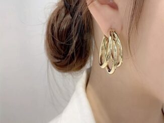 ต่างหูห่วง ต่างหูมินิมอล ลายที่ 2✨สินค้าพร้อมส่ง✨