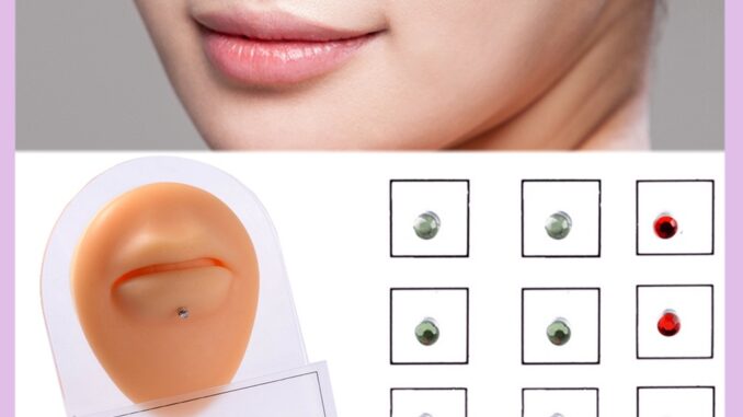 <Citydiscount> จิวจมูก แบบแม่เหล็ก ไม่ต้องเจาะ ทนทาน สําหรับปาร์ตี้