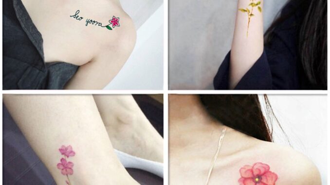 สติ๊กเกอร์ลายสัก 30 ชิ้น